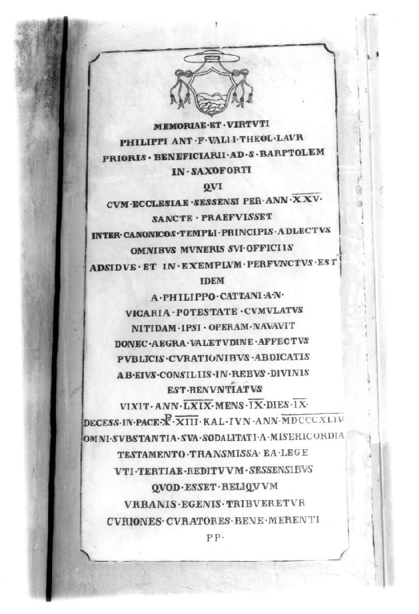 memoria - manifattura reggiana (metà sec. XIX)