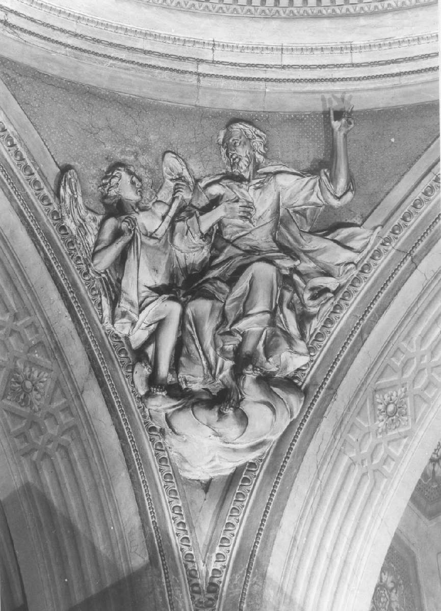 San Matteo (rilievo) di Traeri Antonio detto Cestellino (secondo quarto sec. XVIII)
