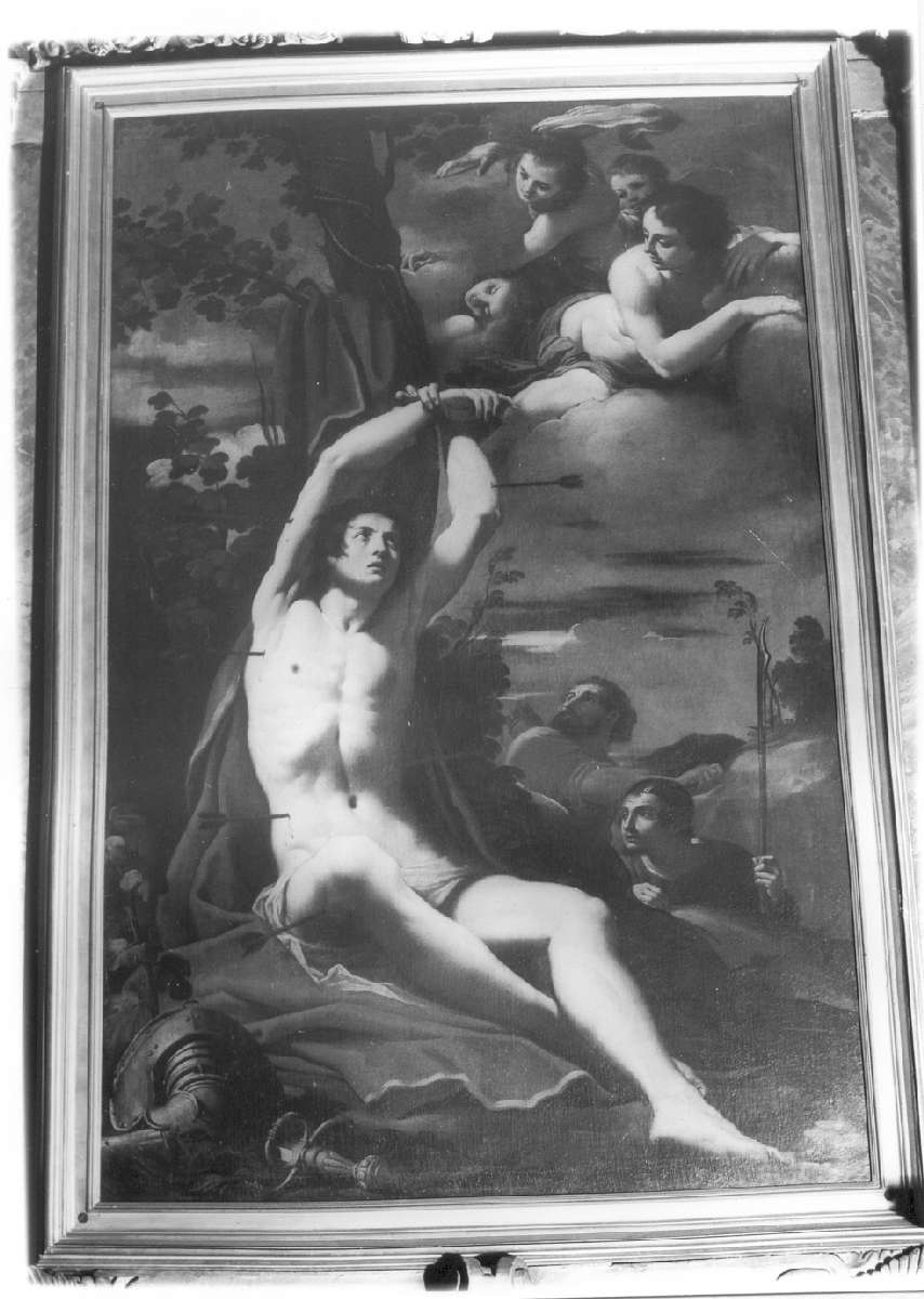 martirio di San Sebastiano (dipinto) di Bononi Carlo (primo quarto sec. XVII)
