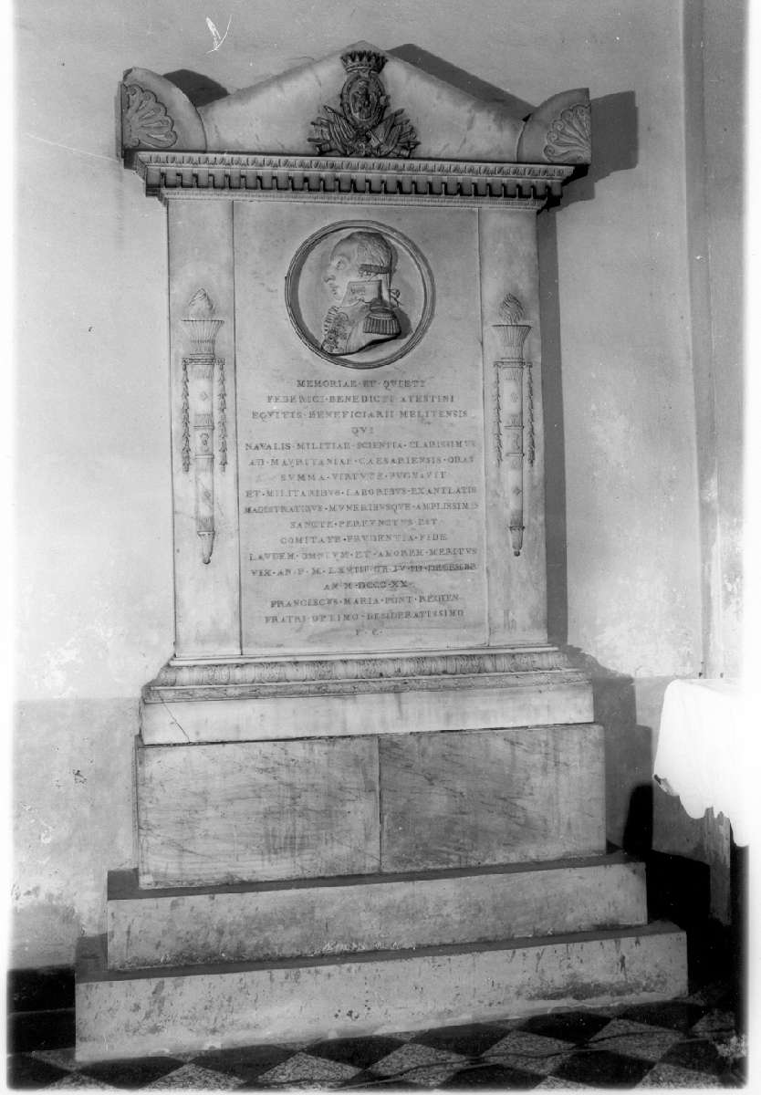 Cavaliere Federico d'Este (monumento funebre) di Pisani Giuseppe (primo quarto sec. XIX)