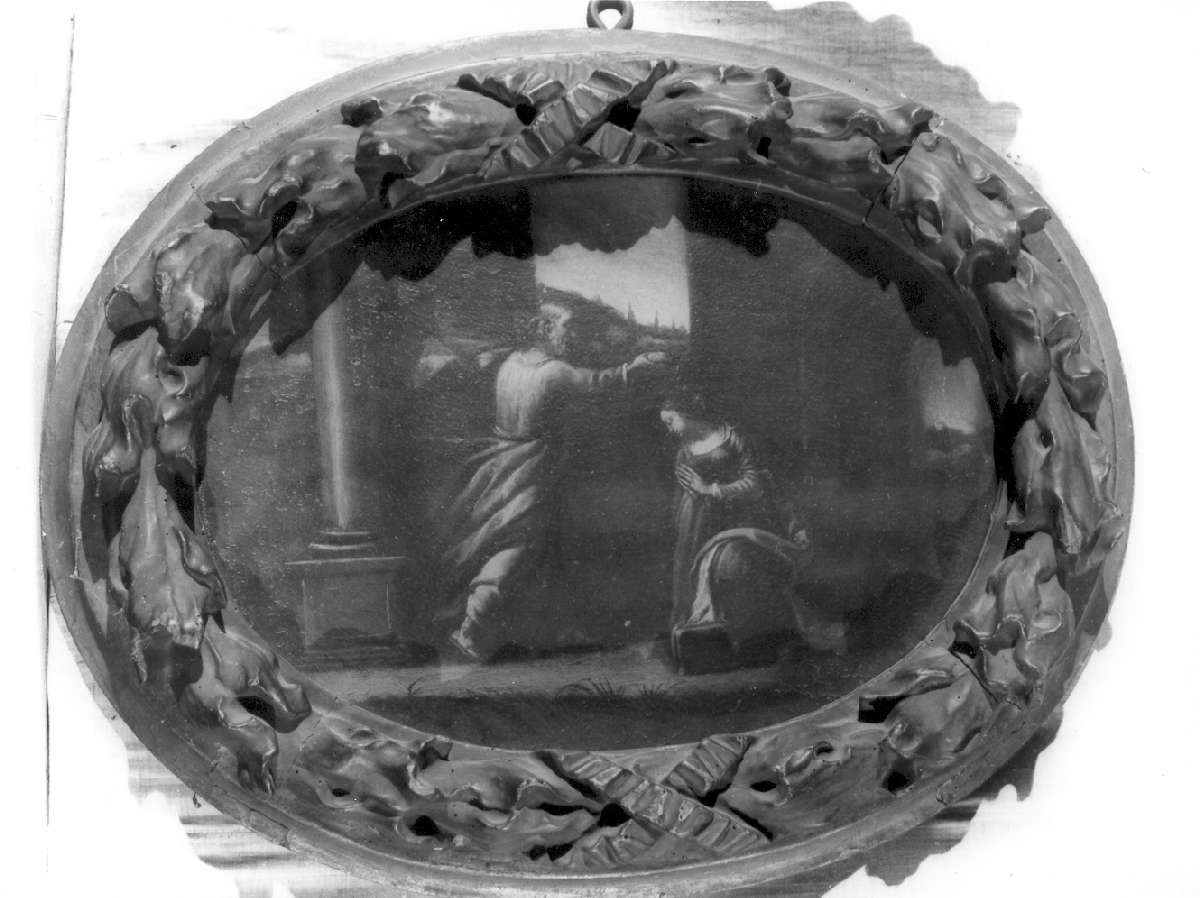 battesimo di Santa Daria (dipinto) di Massarini Girolamo (seconda metà sec. XVII)