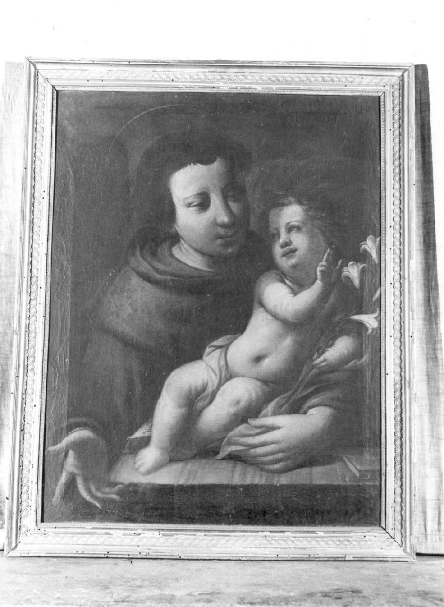 San Antonio e il Bambino (dipinto) - ambito reggiano (sec. XIX)