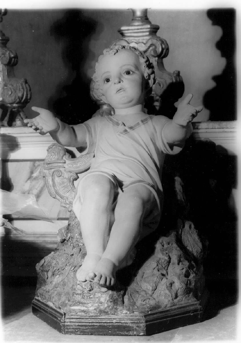 Gesù Bambino (statua) - manifattura reggiana (sec. XIX)