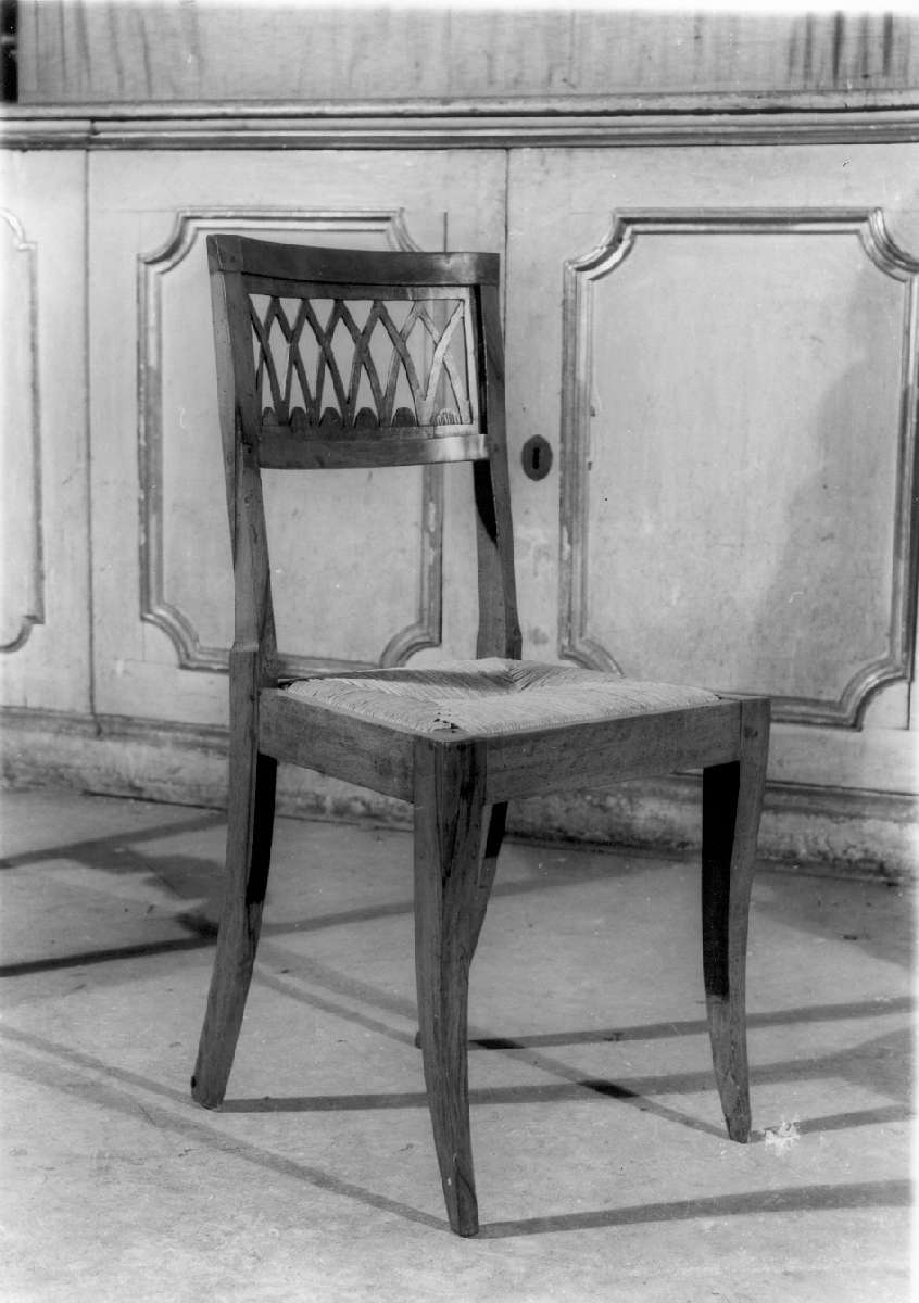 sedia - manifattura reggiana (sec. XIX)