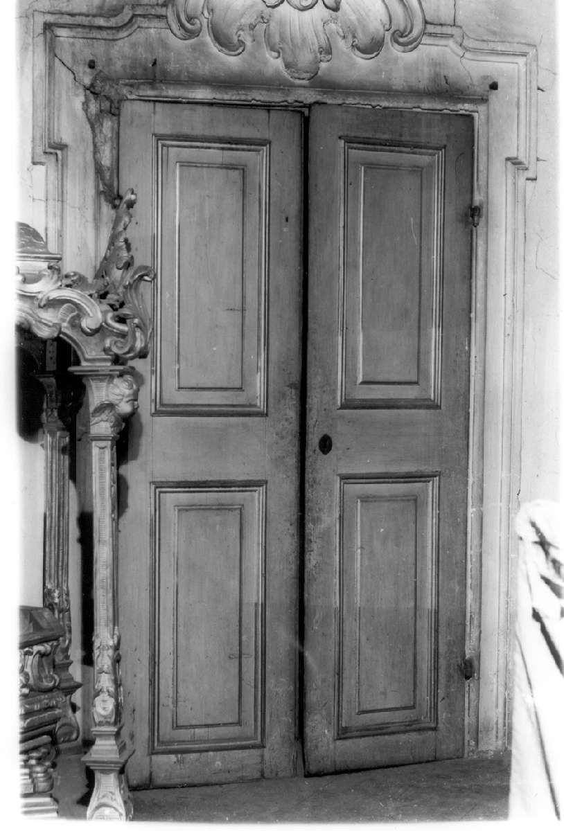 porta - manifattura reggiana (metà sec. XVIII)