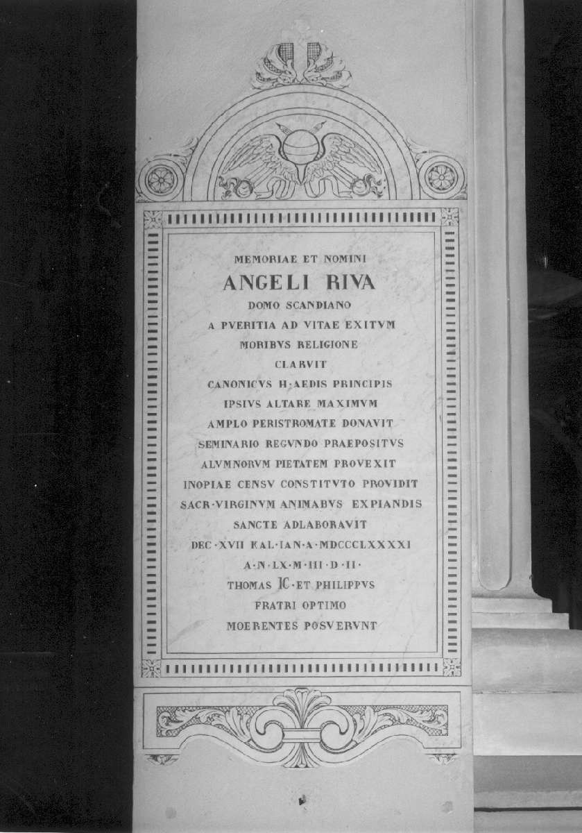 memoria - manifattura reggiana (fine sec. XIX)