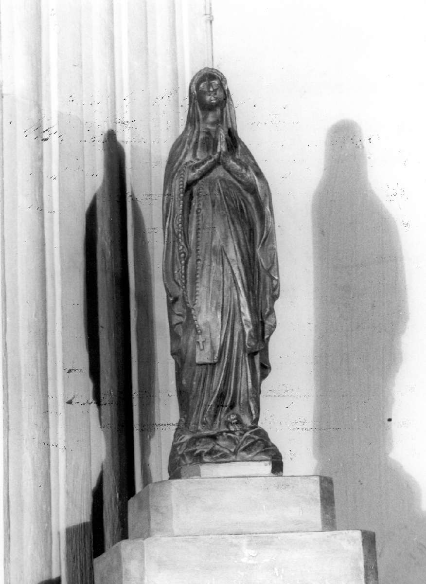 Madonna del Rosario (statua) - manifattura modenese (sec. XIX)