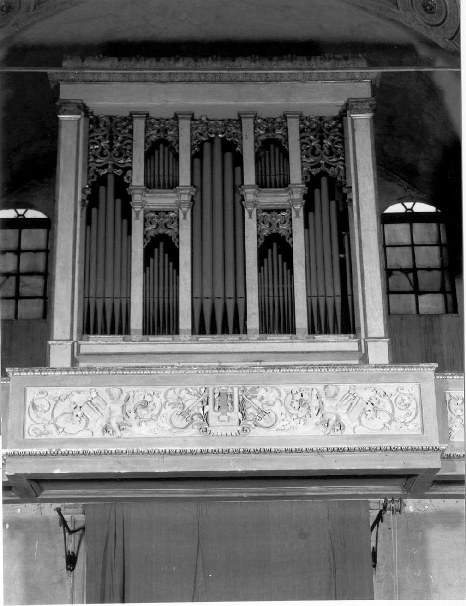 cassa d'organo - ambito reggiano (sec. XVIII)