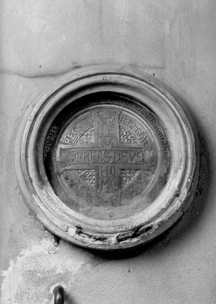 targa devozionale - produzione italiana (sec. XX)