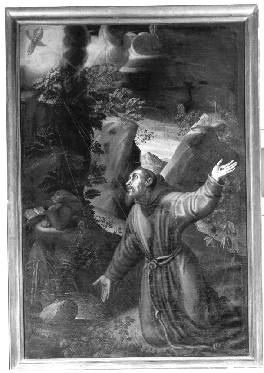 San Francesco riceve le stimmate (pala d'altare) di Cardi Ludovico detto Cigoli (fine/inizio secc. XVI/ XVII)