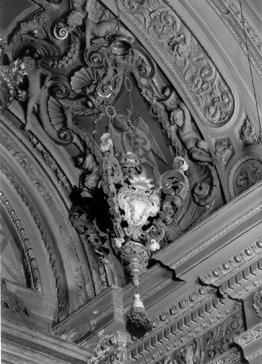 lampada pensile - ambito emiliano (prima metà sec. XVIII)