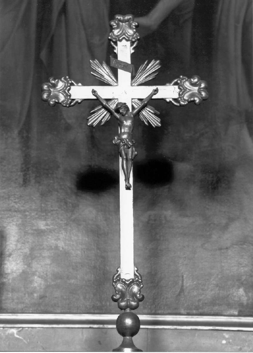 croce d'altare - ambito reggiano (prima metà sec. XIX)