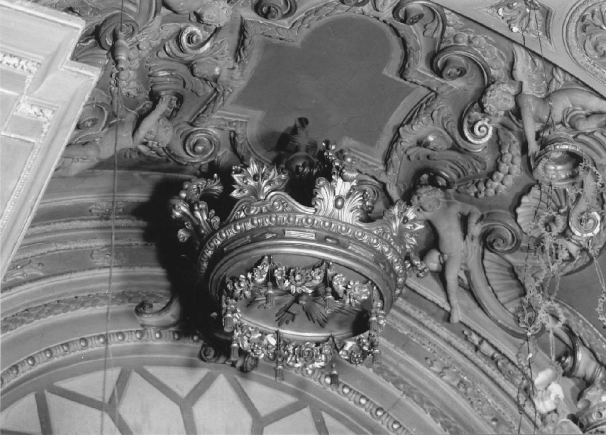 baldacchino d'altare - ambito reggiano (sec. XIX)