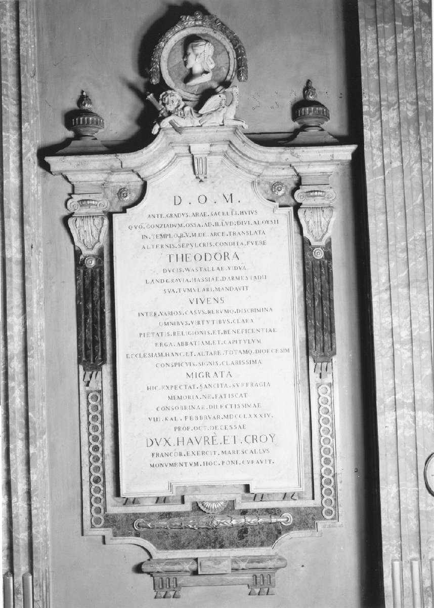 lapide commemorativa - ambito reggiano (sec. XVIII)