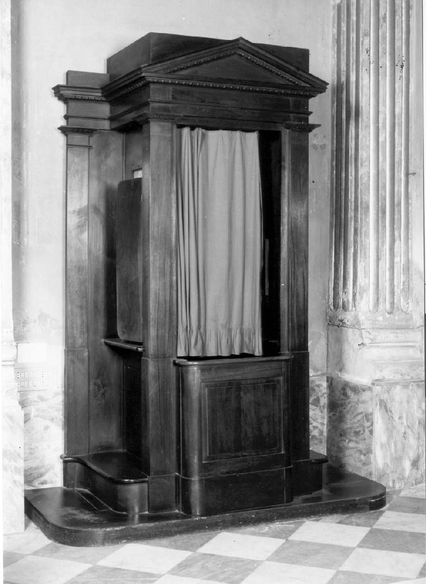 confessionale, serie - ambito emiliano (secc. XVIII/ XIX)