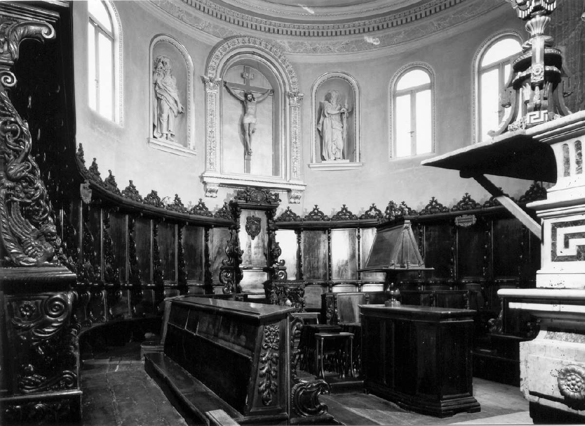 stalli del coro - ambito reggiano (sec. XVII)