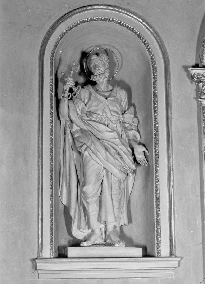 San Pietro (statua) - ambito emiliano (sec. XVIII)