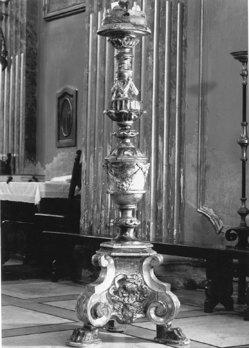 candelabro - ambito emiliano (sec. XVIII)