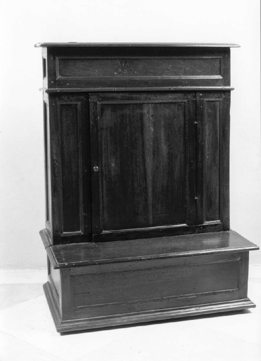 inginocchiatoio - ambito reggiano (sec. XVIII)