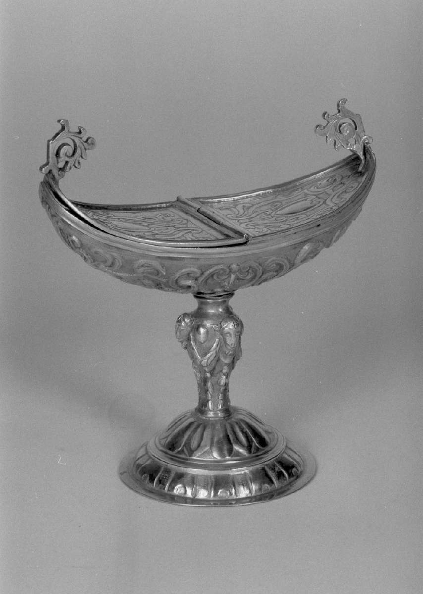 navicella portaincenso - ambito veneto (sec. XVIII)