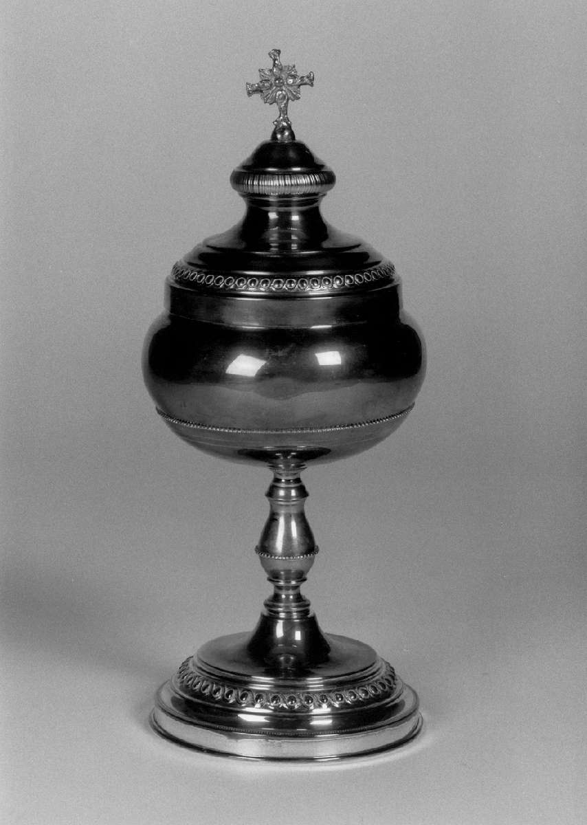 pisside - ambito piemontese (fine/inizio secc. XIX/ XX)