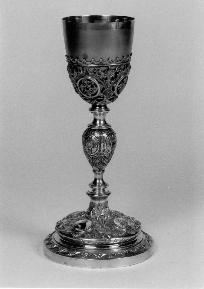 calice di Cavalleri Giovanni (bottega) (sec. XIX)