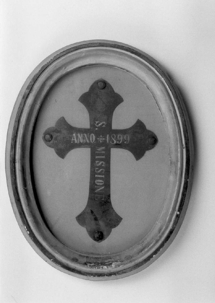 targa devozionale - ambito reggiano (sec. XIX)