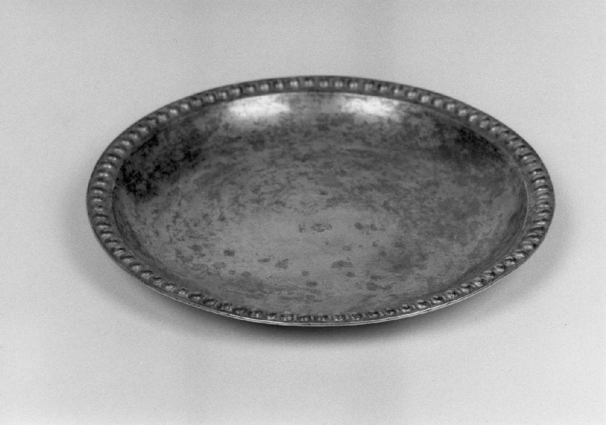 piattino da comunione di Pelizza Ferdinando (fine/inizio secc. XVIII/ XIX)