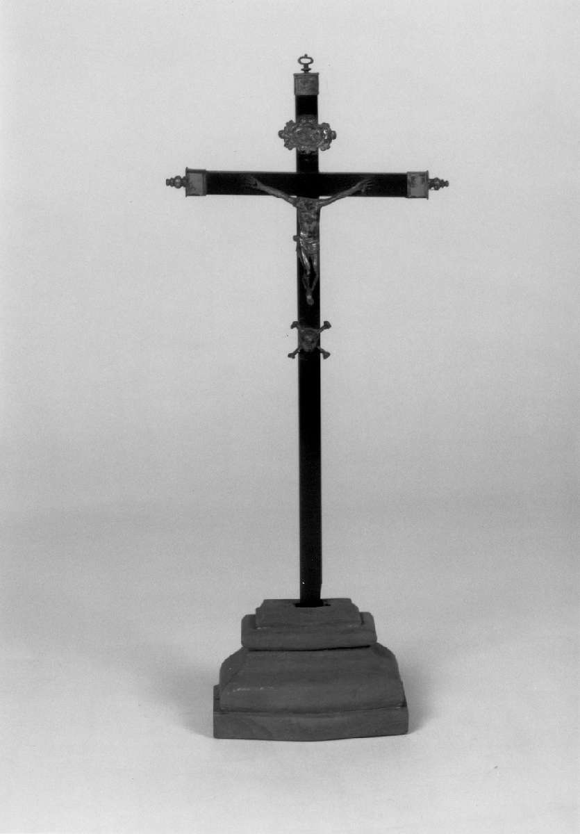 croce da tavolo - ambito emiliano (fine/inizio secc. XVIII/ XIX)