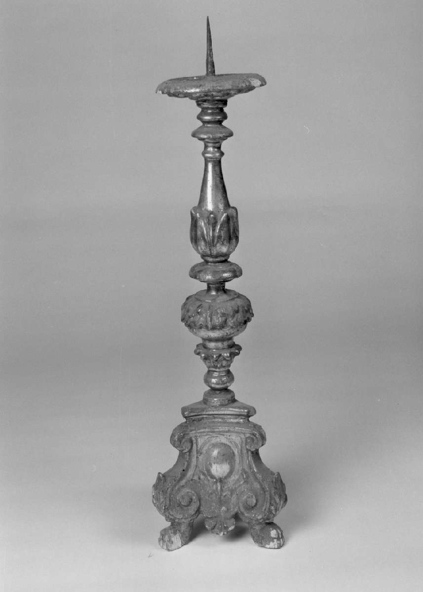 candeliere, serie - ambito reggiano (prima metà sec. XVIII)