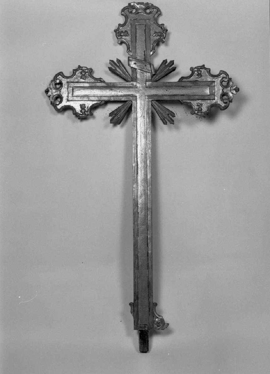 croce, elemento d'insieme - ambito reggiano (ultimo quarto sec. XVIII)