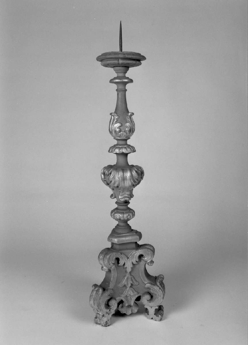 candeliere, serie - ambito reggiano (metà sec. XVIII)