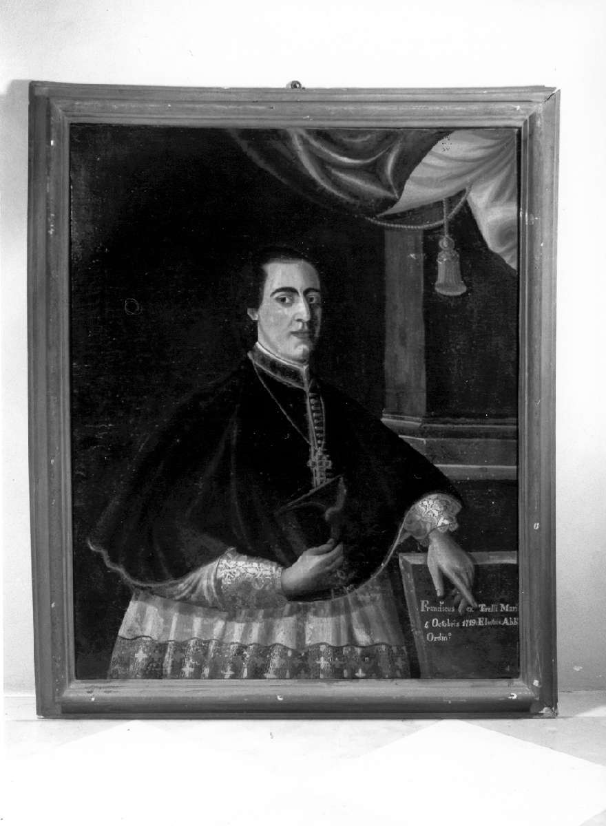 ritratto di Francesco Tirelli (dipinto) - ambito di Guastalla (sec. XVIII)