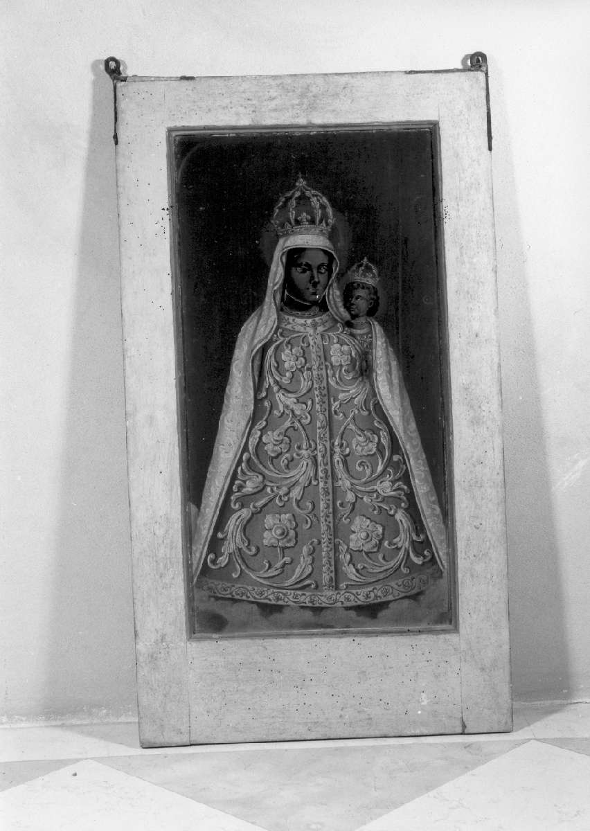 Madonna del Castello, Madonna con Bambino (dipinto) - ambito di Guastalla (sec. XVIII)