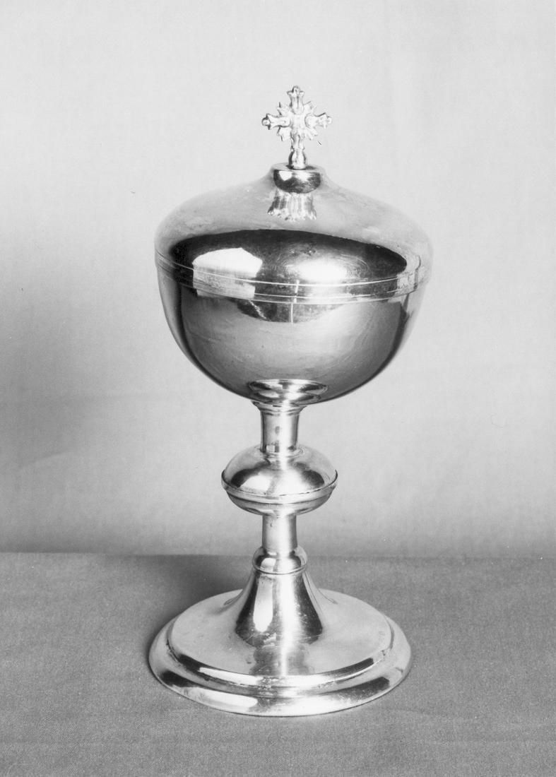 pisside - manifattura italiana (prima metà sec. XX)