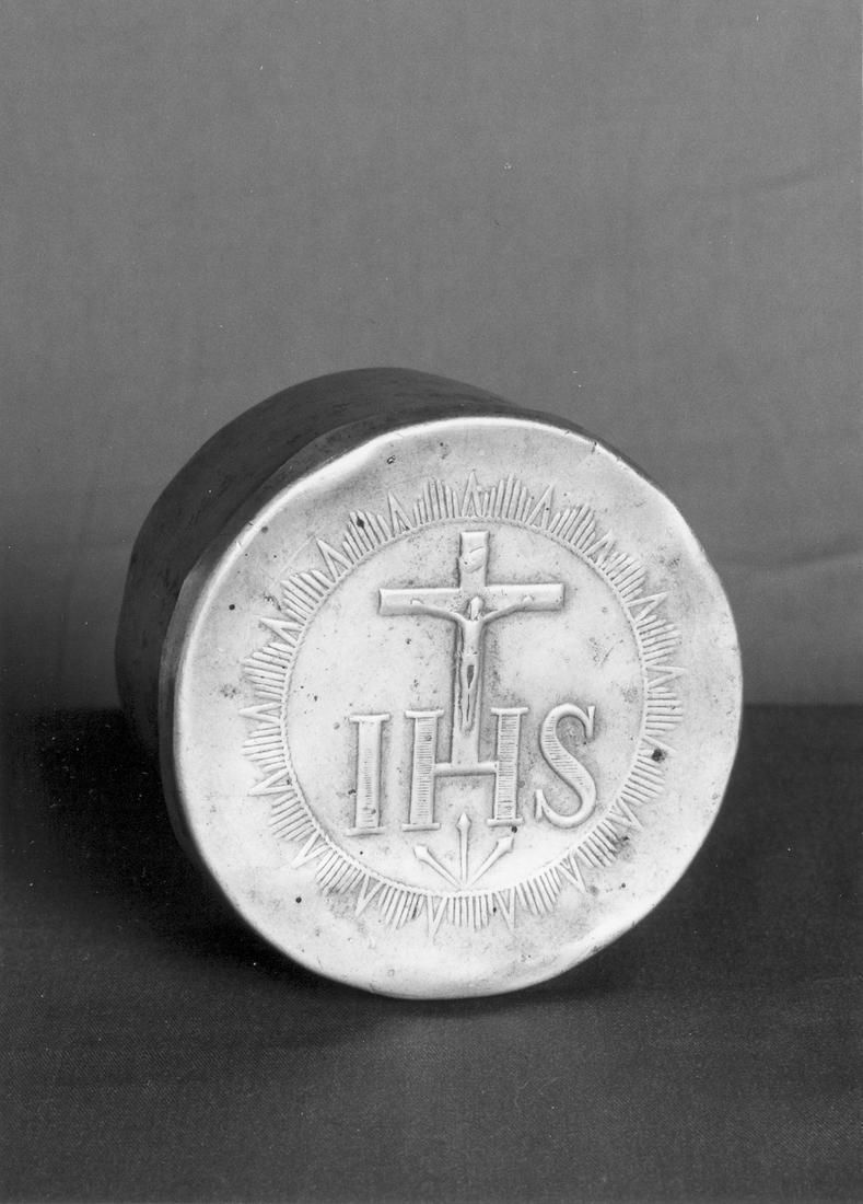 scatola per ostie - manifattura emiliana (prima metà sec. XX)