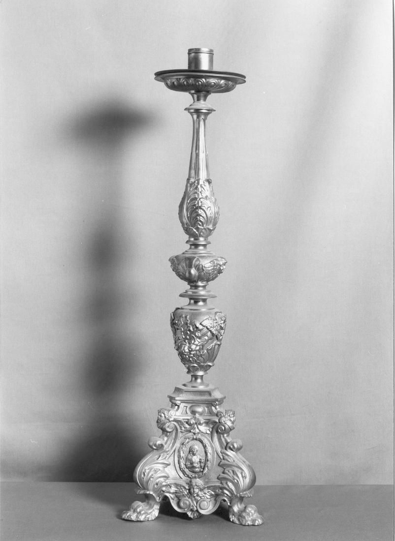 candelabro - manifattura italiana (sec. XIX)