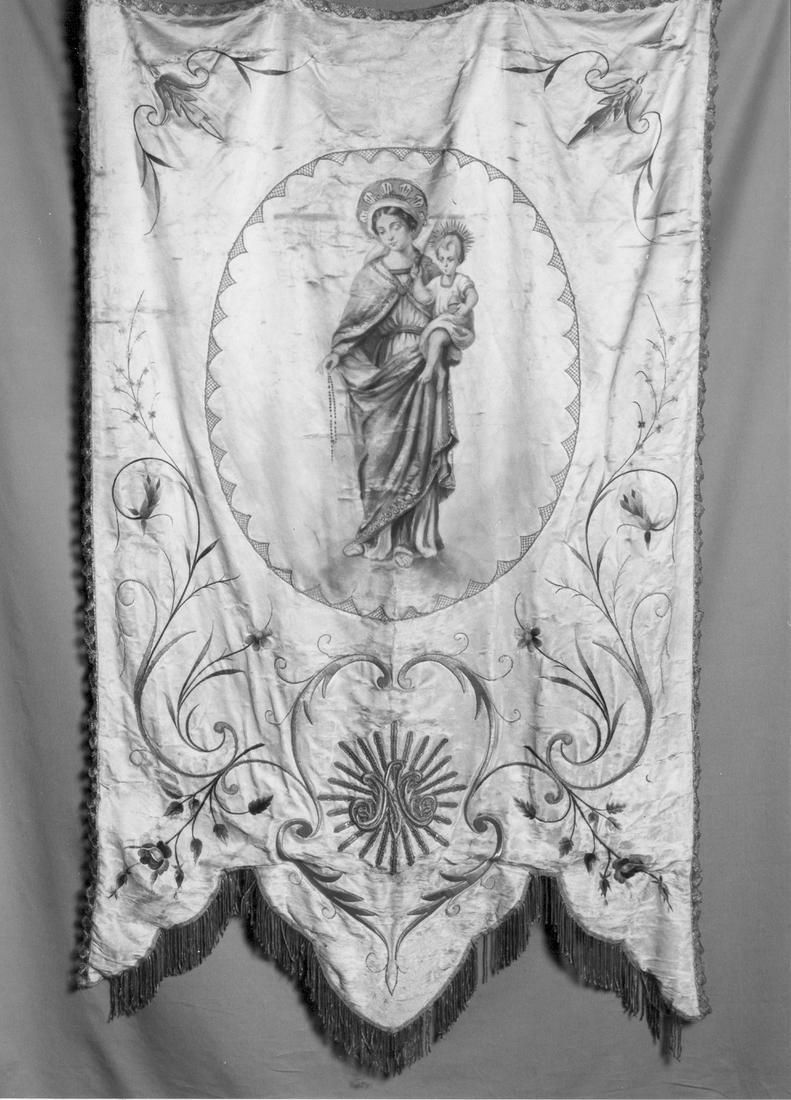 stendardo - manifattura italiana (fine/inizio secc. XIX/ XX)