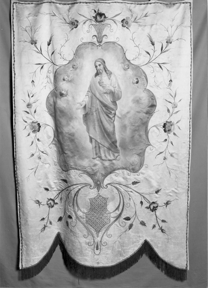 stendardo - manifattura italiana (fine/inizio secc. XIX/ XX)