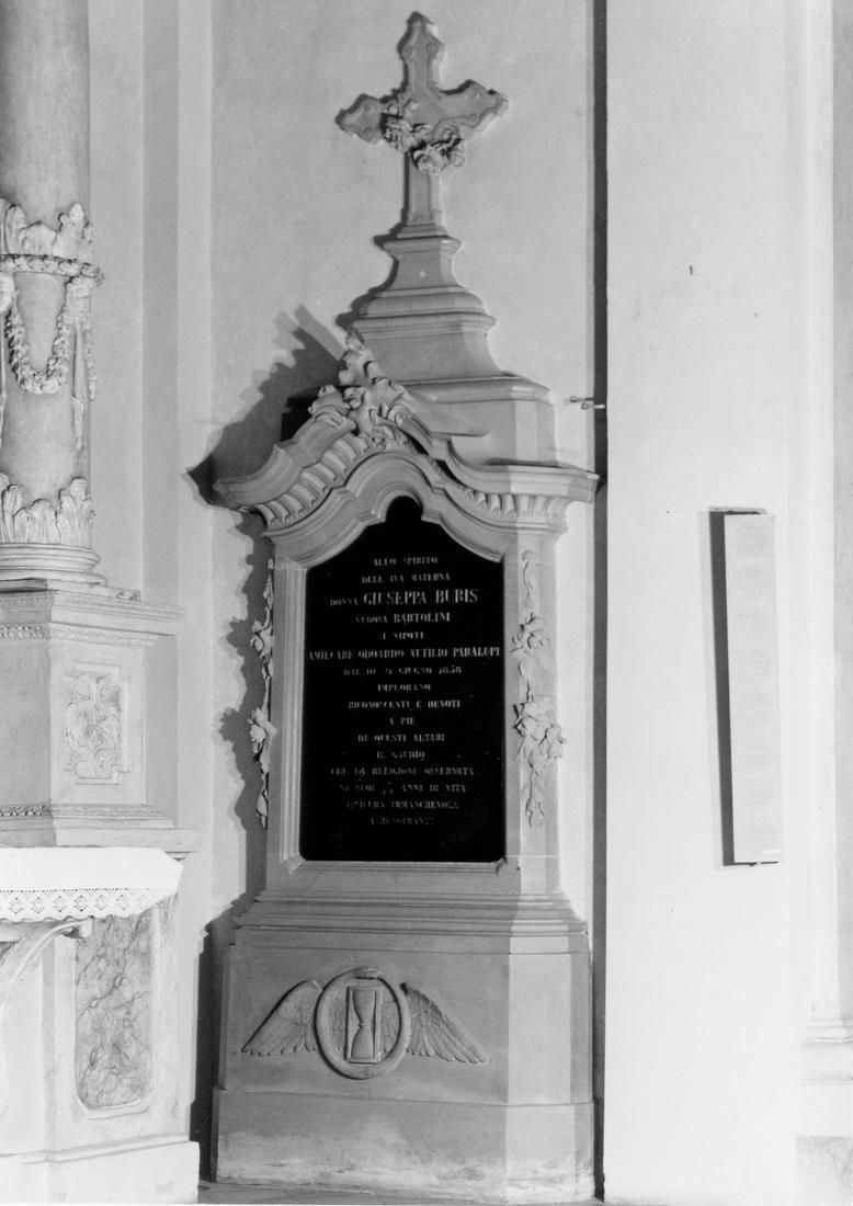 monumento funebre - manifattura emiliana (sec. XIX)