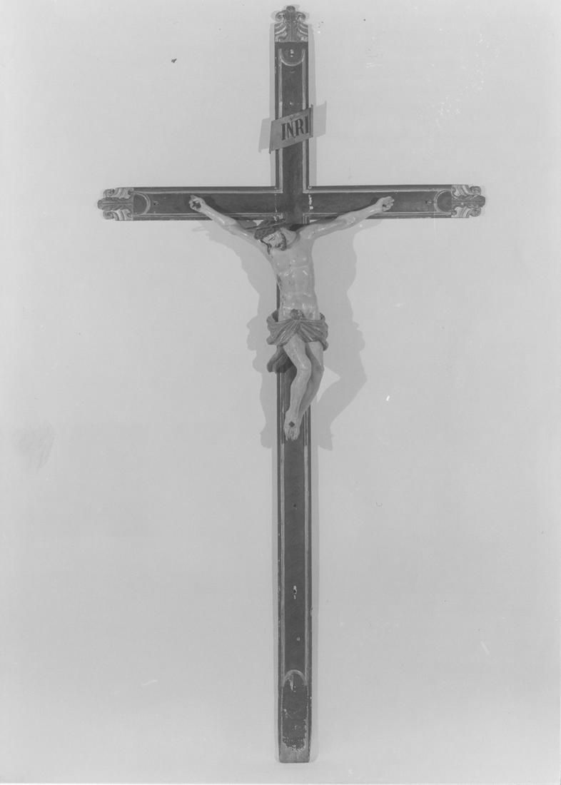 crocifisso - manifattura italiana (seconda metà sec. XIX)