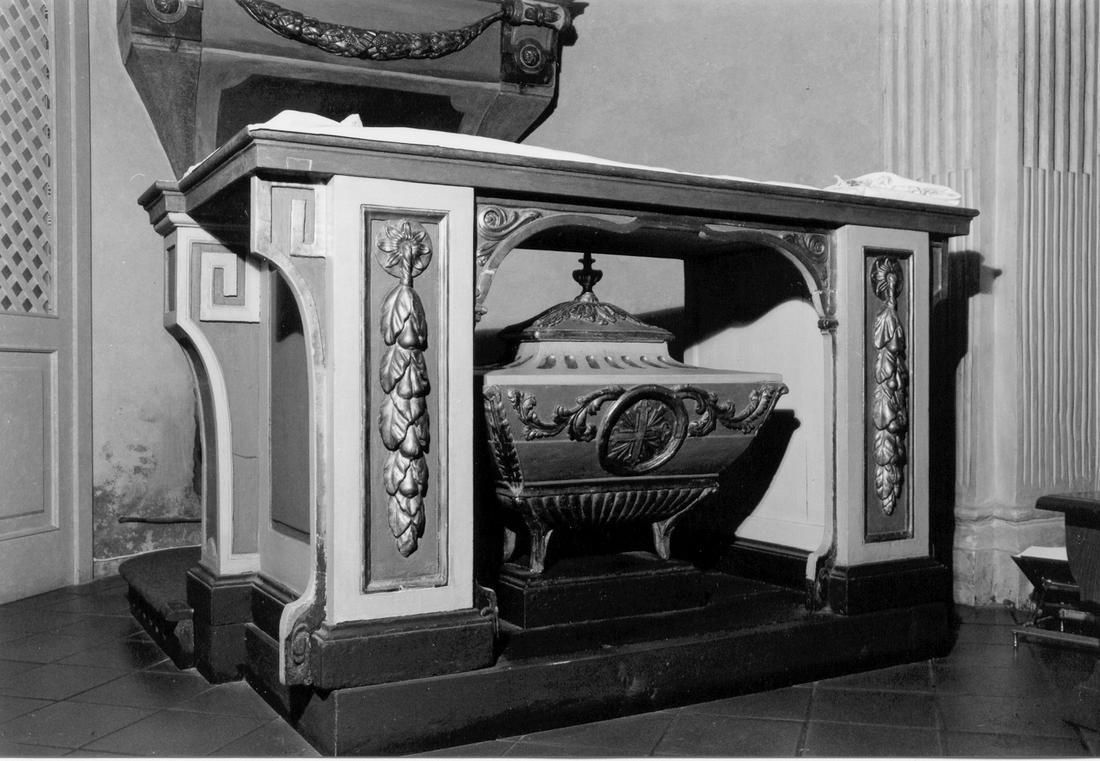 altare - manifattura emiliana (sec. XIX)