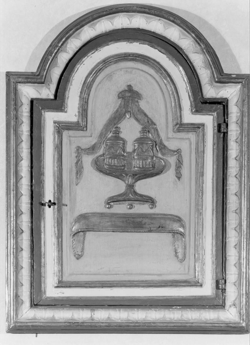 sportello di tabernacolo, serie - manifattura emiliana (sec. XIX)