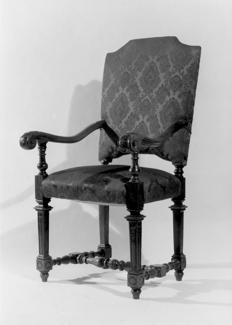 poltrona - manifattura italiana (seconda metà sec. XIX)