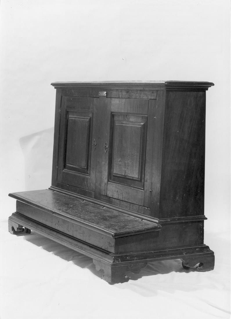 inginocchiatoio - manifattura italiana (sec. XVII)