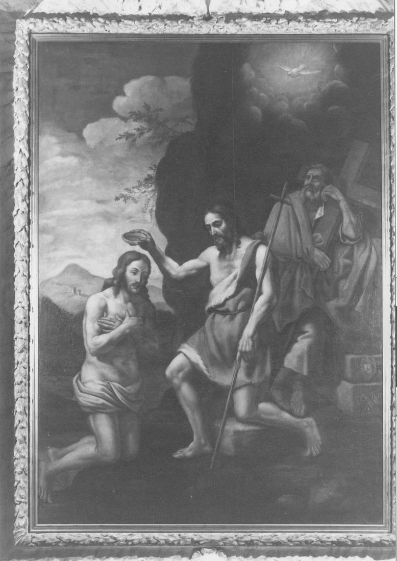 battesimo di Cristo (dipinto) - ambito emiliano (sec. XVII)