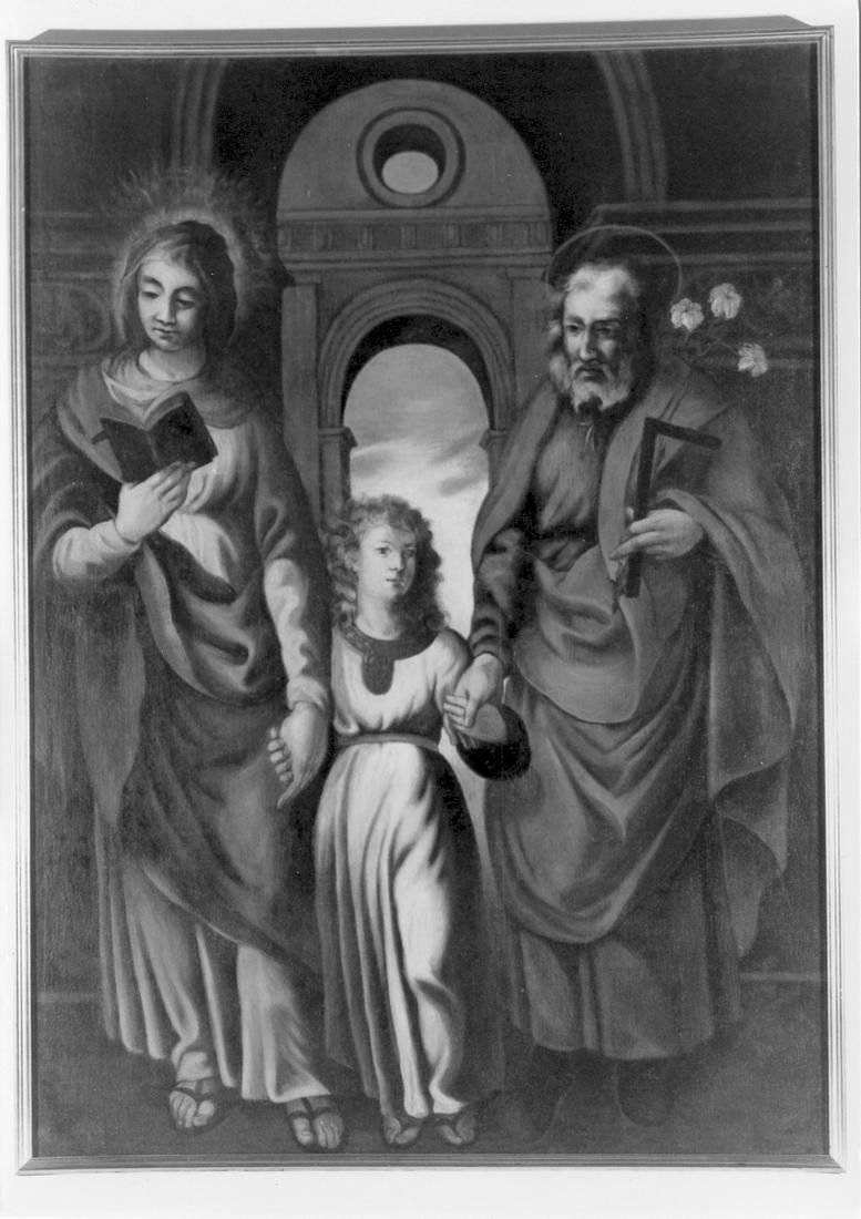 Sacra Famiglia (dipinto) - ambito Italia centro-settentrionale (sec. XVII)