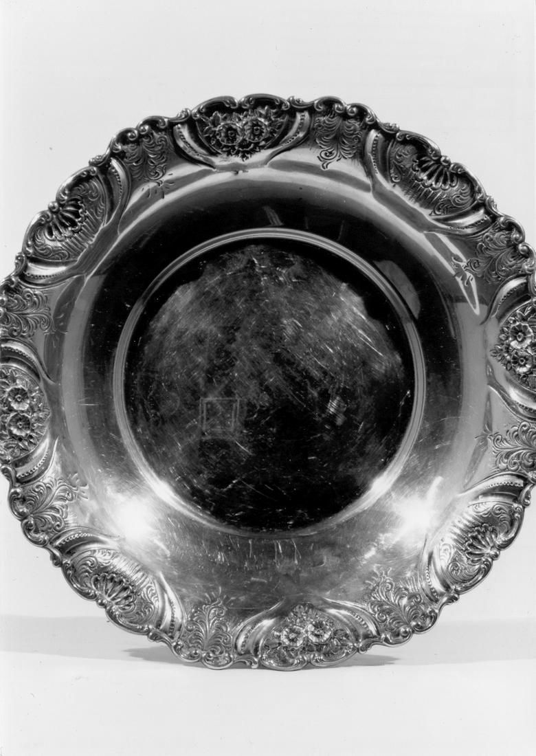 vassoio - manifattura italiana (seconda metà sec. XIX)