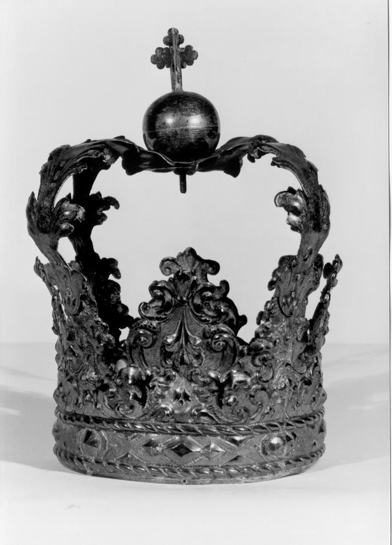 corona da statua - manifattura italiana (seconda metà sec. XVIII)