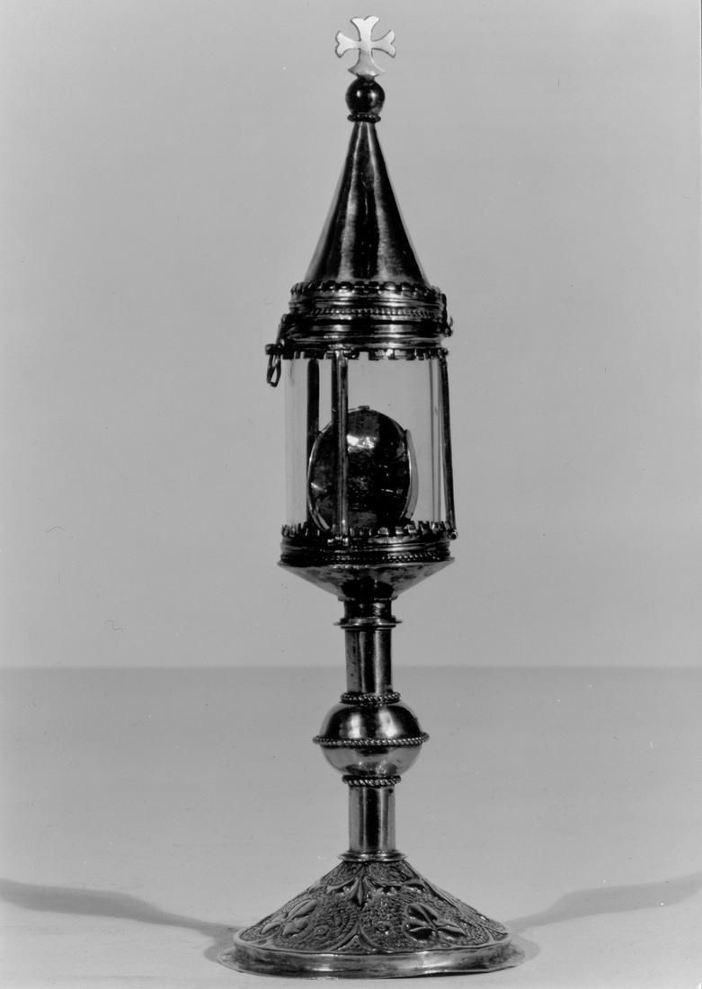 reliquiario vasiforme - manifattura italiana (sec. XIX)